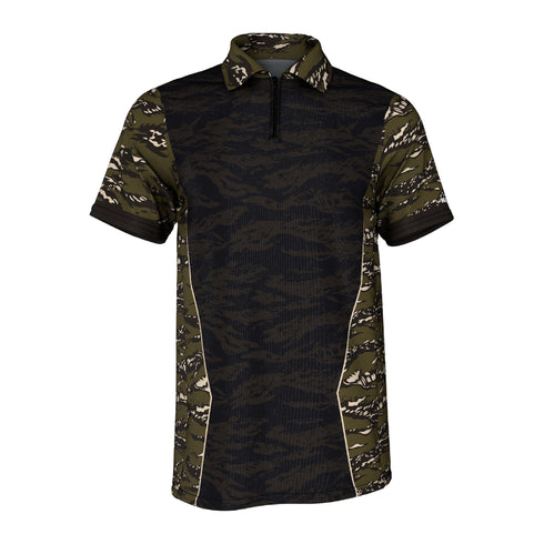 Semi-Custom Shooting Jersey - Olive Tigerstripe